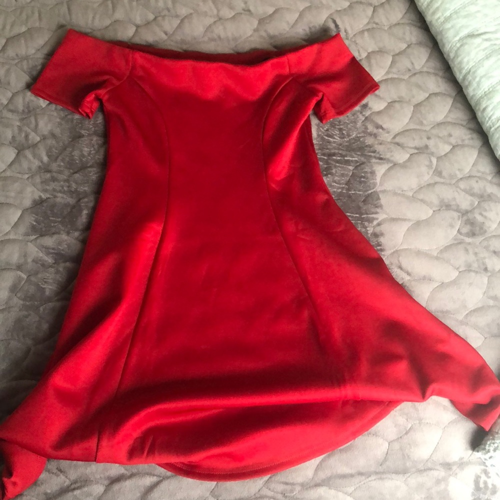 Red dress